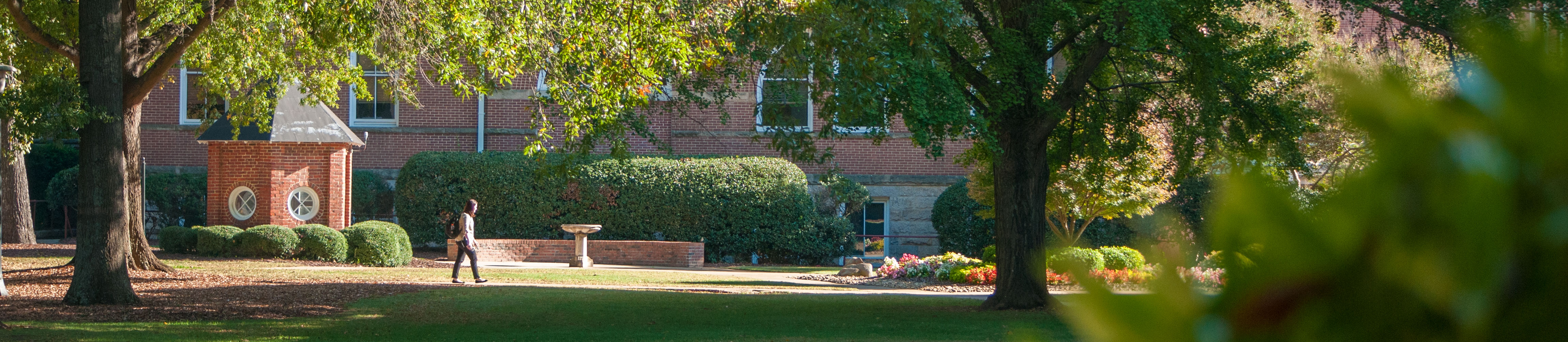 campus with Well Pavillion